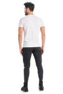 T-shirt Męski Model Dany V 1503 White - Teyli Teyli T-shirt Męski Model Dany V 1503 White - Teyli Teyli