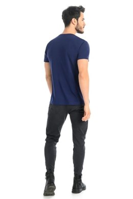T-shirt Męski Model Luca 1502 Blue - Teyli Teyli