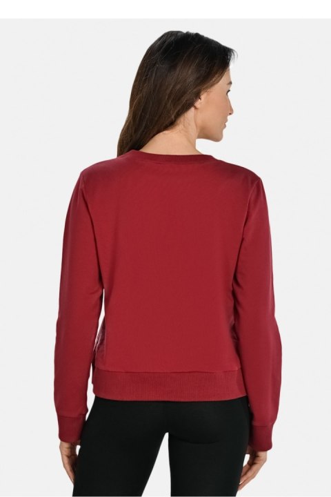 Bluza Damska Model Ellis 18102 Bordo - Teyli Teyli Bluza Damska Model Ellis 18102 Bordo - Teyli Teyli