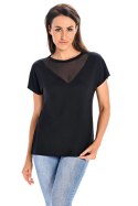 Bluzka Model Cora 219201 Black - Teyli Teyli Bluzka Model Cora 219201 Black - Teyli Teyli