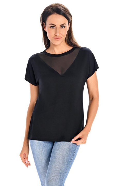 Bluzka Model Cora 219201 Black - Teyli Teyli Bluzka Model Cora 219201 Black - Teyli Teyli