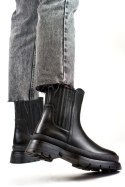 Botki Model 1262B Black - PRIMO PRIMO Botki Model 1262B Black - PRIMO PRIMO