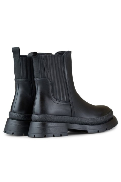 Botki Model 1262B Black - PRIMO PRIMO Botki Model 1262B Black - PRIMO PRIMO