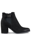 Botki Model 260034B-SU Black - PRIMO PRIMO Botki Model 260034B-SU Black - PRIMO PRIMO