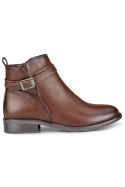 Botki Model CH2225BR Beige/Brown - PRIMO PRIMO Botki Model CH2225BR Beige/Brown - PRIMO PRIMO
