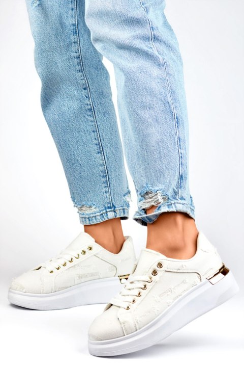 Buty Sportowe Model A-91BE Beige - PRIMO PRIMO Buty Sportowe Model A-91BE Beige - PRIMO PRIMO