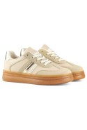 Buty Sportowe Model A185BE Beige - PRIMO PRIMO Buty Sportowe Model A185BE Beige - PRIMO PRIMO