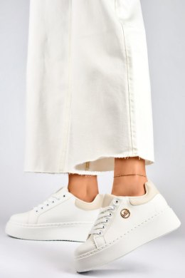 Buty Sportowe Model TL249-9-8W/BE White - PRIMO PRIMO