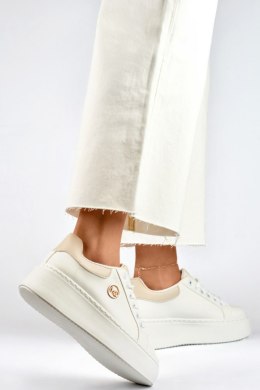 Buty Sportowe Model TL249-9-8W/BE White - PRIMO PRIMO