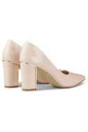 Czółenka Model GD-DO112B-BE Beige - PRIMO PRIMO Czółenka Model GD-DO112B-BE Beige - PRIMO PRIMO