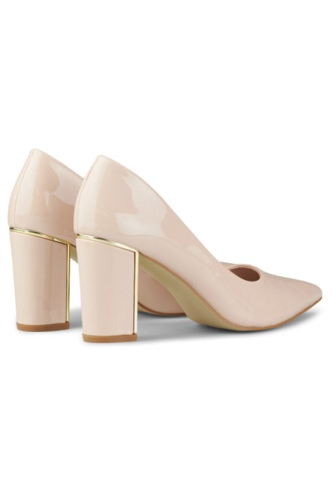 Czółenka Model GD-DO112B-BE Beige - PRIMO PRIMO Czółenka Model GD-DO112B-BE Beige - PRIMO PRIMO