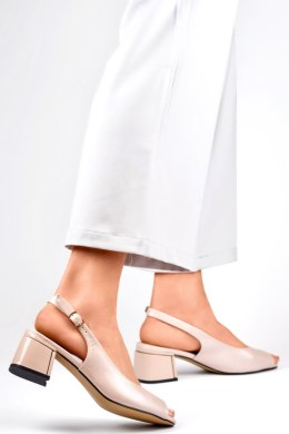 Czółenka Model GD-FL1395L.BE Beige - PRIMO PRIMO