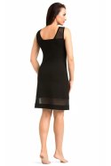 Koszulka nocna Koszula Nocna Model Betti 2808 Black - Teyli Teyli Koszulka nocna Koszula Nocna Model Betti 2808 Black - Teyli Teyli