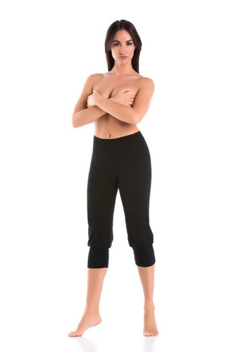 Legginsy Model Comforto 3/4 2206 Black - Teyli Teyli