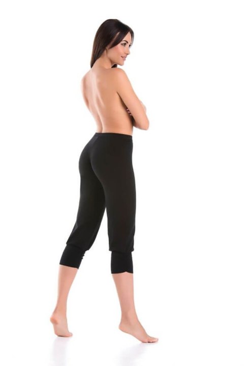 Legginsy Model Comforto 3/4 2206 Black - Teyli Teyli Legginsy Model Comforto 3/4 2206 Black - Teyli Teyli
