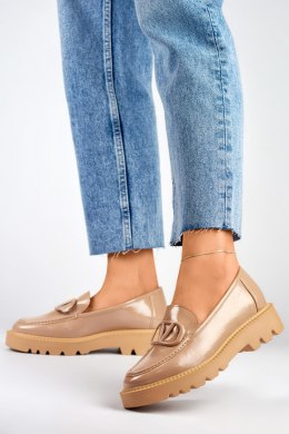 Półbuty Model 23-10862BE Beige - PRIMO PRIMO