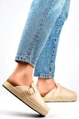 Sandał Klapki Model DM802BE Beige - PRIMO PRIMO