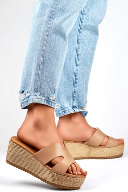 Sandał Klapki Model YD8H-19KH Beige - PRIMO PRIMO