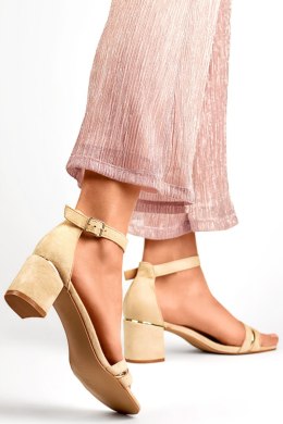 Sandały Model 7212BE Beige - PRIMO PRIMO