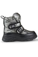 Śniegowce Model 22-PY16062SI Silver/Black - PRIMO PRIMO Śniegowce Model 22-PY16062SI Silver/Black - PRIMO PRIMO