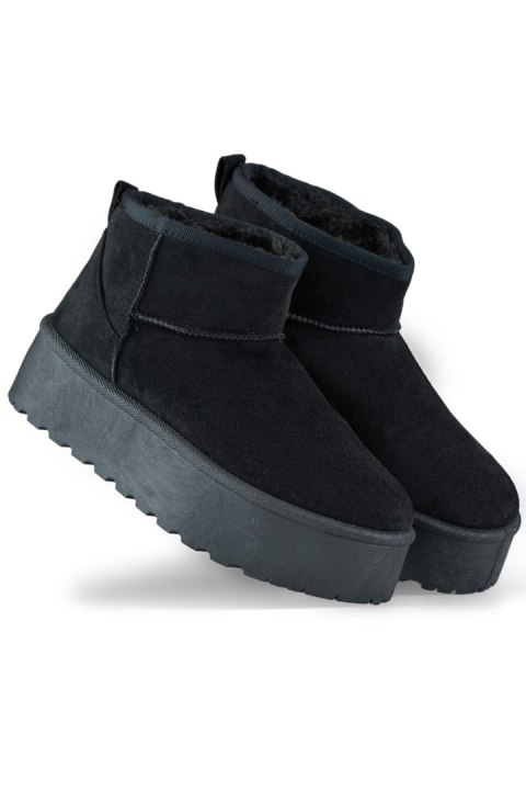 Śniegowce Model 2818B Black - PRIMO PRIMO Śniegowce Model 2818B Black - PRIMO PRIMO