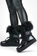 Śniegowce Model 5705-1B Black - PRIMO PRIMO Śniegowce Model 5705-1B Black - PRIMO PRIMO