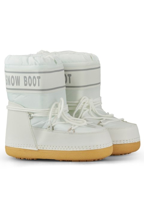 Śniegowce Model 6855-2W White - PRIMO PRIMO Śniegowce Model 6855-2W White - PRIMO PRIMO