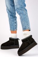 Śniegowce Model YU9001B Black - PRIMO PRIMO Śniegowce Model YU9001B Black - PRIMO PRIMO
