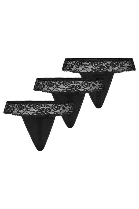 Stringi Komplet stringi Model Comfo 318-3 Black - Teyli Teyli Stringi Komplet stringi Model Comfo 318-3 Black - Teyli Teyli