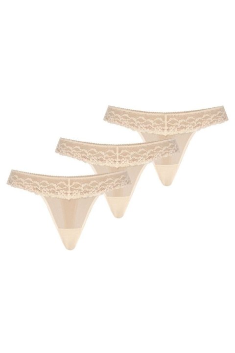 Stringi Komplet stringi Model Leo 302-3 Beige - Teyli Teyli Stringi Komplet stringi Model Leo 302-3 Beige - Teyli Teyli