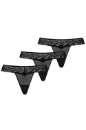 Stringi Komplet stringi Model Leo 302-3 Black - Teyli Teyli Stringi Komplet stringi Model Leo 302-3 Black - Teyli Teyli