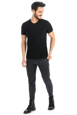 T-shirt Męski Model Dany V 1503 Black - Teyli Teyli