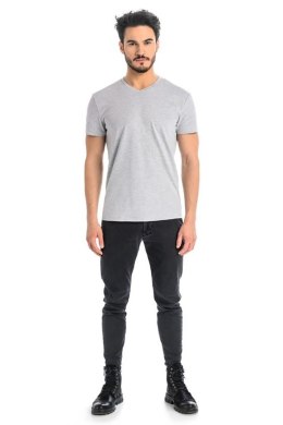 T-shirt Męski Model Dany V 1503 Grey - Teyli Teyli