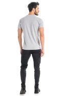 T-shirt Męski Model Dany V 1503 Grey - Teyli Teyli T-shirt Męski Model Dany V 1503 Grey - Teyli Teyli