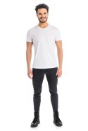 T-shirt Męski Model Luca 1502 White - Teyli Teyli