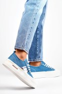 Trampki Model LY100BL Blue - PRIMO PRIMO Trampki Model LY100BL Blue - PRIMO PRIMO