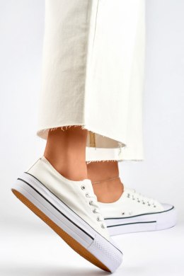 Trampki Model QY832-09BL.W White - PRIMO PRIMO