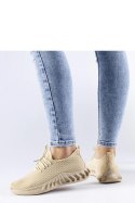 Beżowe materiałowe sneakersy Derek - Solea Solea Beżowe materiałowe sneakersy Derek - Solea Solea