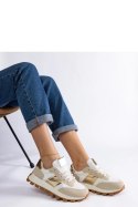 Beżowe sneakersy z widocznym protektorem Restia - Solea Solea Beżowe sneakersy z widocznym protektorem Restia - Solea Solea