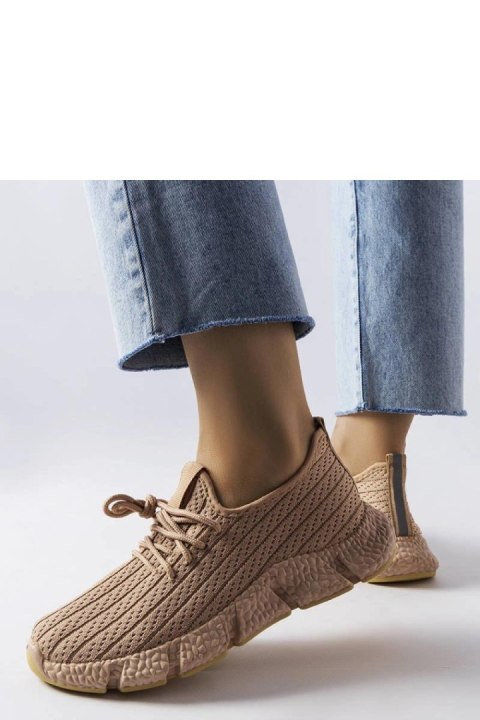 Beżowe sportowe sneakersy Élodie - Solea Solea Beżowe sportowe sneakersy Élodie - Solea Solea