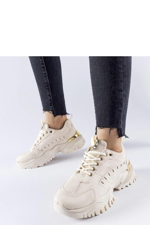 Beżowe sportowe sneakersy Laudes - Solea Solea Beżowe sportowe sneakersy Laudes - Solea Solea