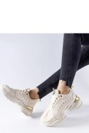 Beżowe sportowe sneakersy Laudes - Solea Solea Beżowe sportowe sneakersy Laudes - Solea Solea