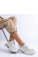 Białe damskie sneakersy na masywnej podeszwie Colunga - Solea Solea Białe damskie sneakersy na masywnej podeszwie Colunga - Solea Solea