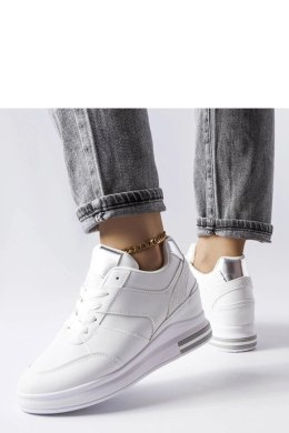 Białe sneakersy na koturnie CinqMars - Solea Solea