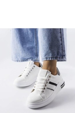 Białe sneakersy na platformie Lanoie - Solea Solea