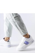 Białe sportowe buty z fioletowym akcentem Marei - Solea Solea Białe sportowe buty z fioletowym akcentem Marei - Solea Solea