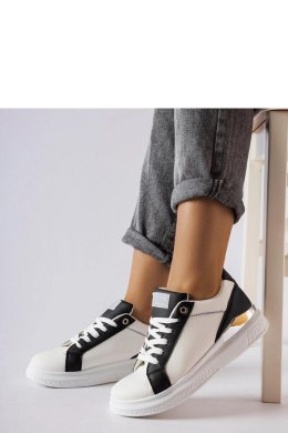 Biało-czarne buty ze srebrnym akcentem Palais - Solea Solea
