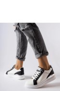 Biało-czarne buty ze srebrnym akcentem Palais - Solea Solea Biało-czarne buty ze srebrnym akcentem Palais - Solea Solea