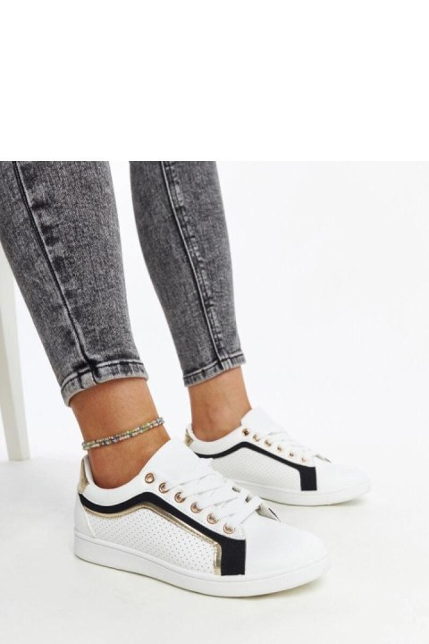 Biało-czarne sneakersy na platformie Amala - Solea Solea Biało-czarne sneakersy na platformie Amala - Solea Solea