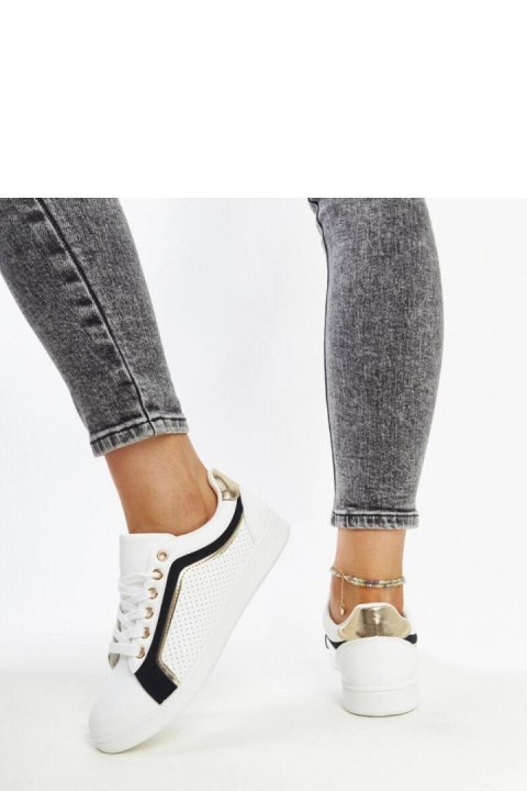 Biało-czarne sneakersy na platformie Amala - Solea Solea Biało-czarne sneakersy na platformie Amala - Solea Solea